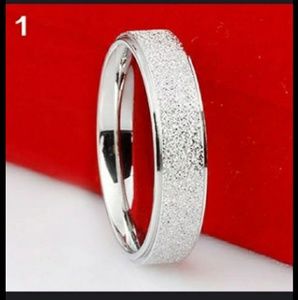 Accessories - MEN'S WEDDING BAND RING STERLING SILVER MATTE RING Accessories - MEN'S WEDDING BAND RING STERLING SILVER MATTE RING